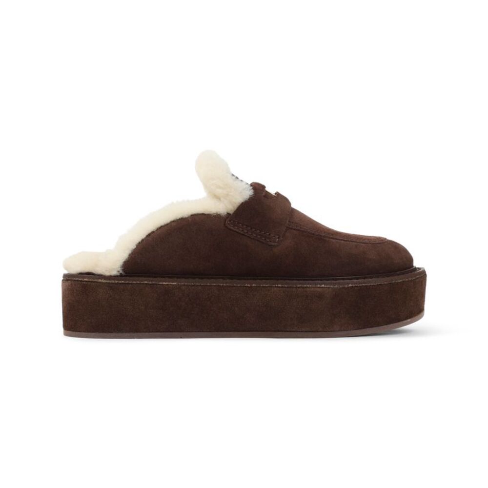 Miu Miu Suede Sabot Women